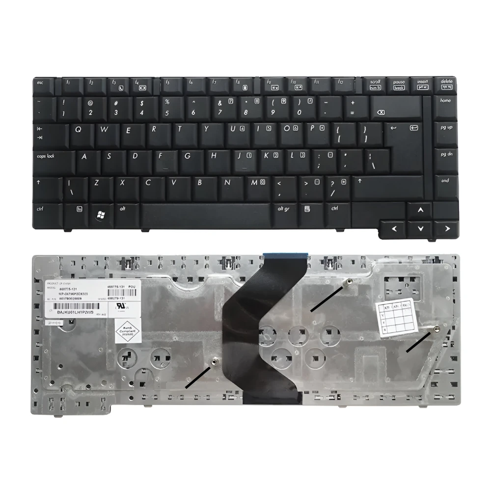 Teksus Laptop Keyboard For HP Probook 6530B | 6635B view 2
